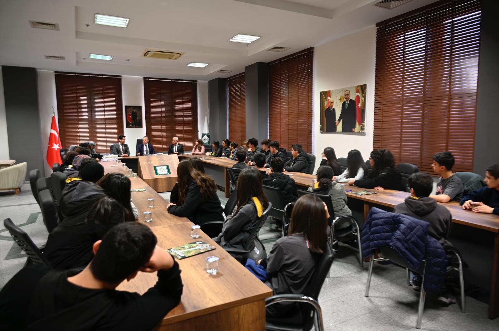 Osmaniye Belediyesi ve Hasan Aybaba Anadolu Lisesi arasında iş birliği protokolü