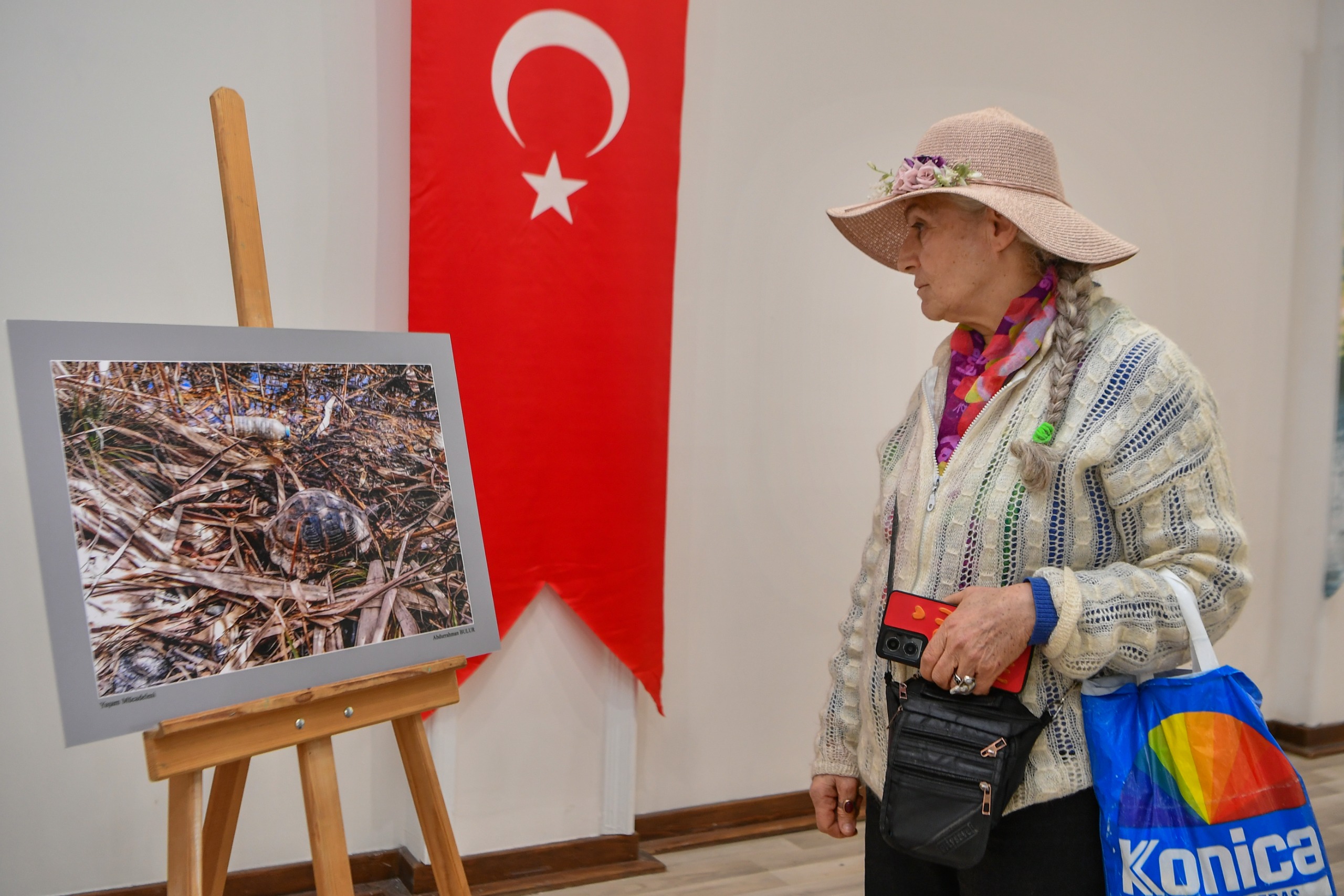 “Doğa’nın Çığlığı” sergisi Mamak’ta açıldı