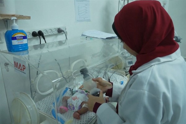 Gazze’de son 2 haftada soğuktan 6 bebek öldü