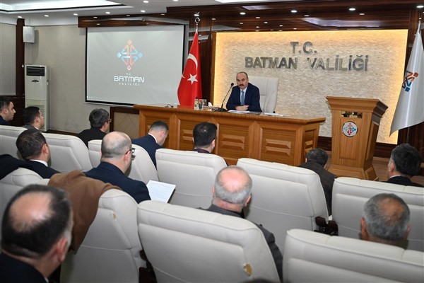 Batman’da  “İl Yönetim Kurulu Toplantısı” gerçekleştirildi