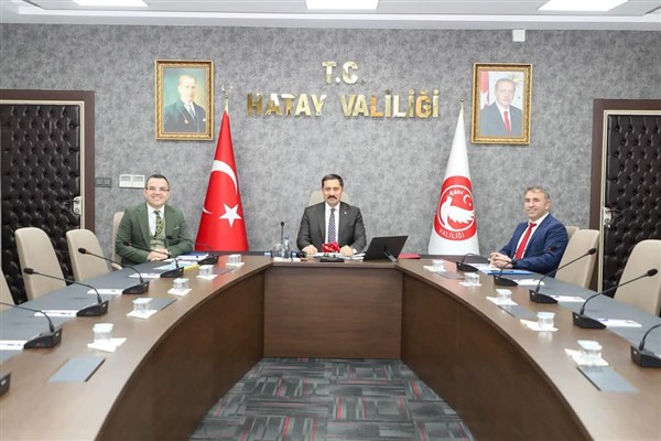 Hatay’da yatırım değerlendirme toplantıları gerçekleştirildi