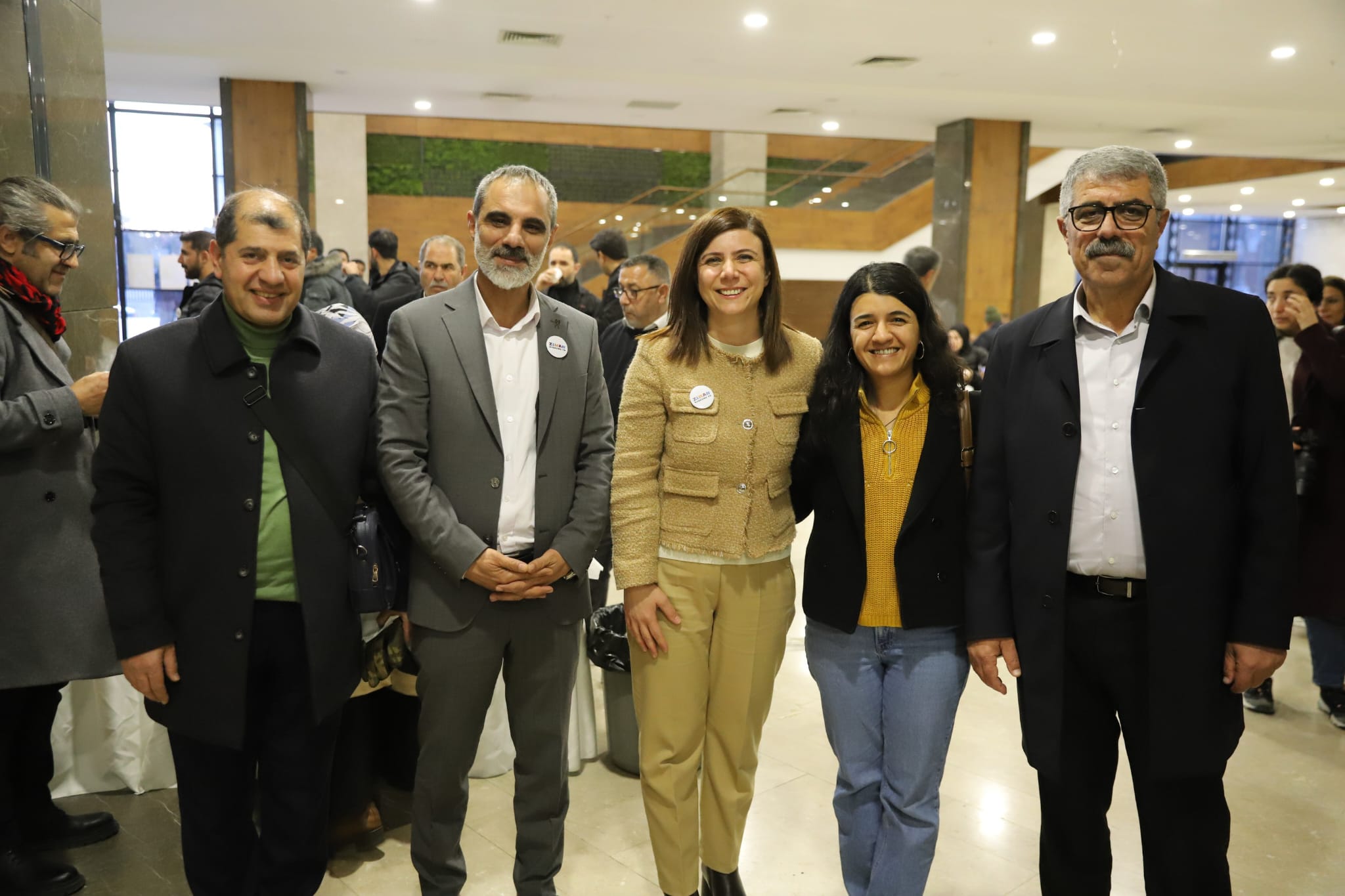 Eş Başkan Bucak, 21 Şubat Dünya Dil Günü nedeniyle düzenlenen resepsiyona katıldı