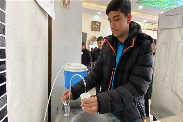 Batman’da okullara arıtmalı su sebilleri takıldı