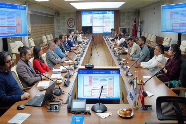 “Belediye Hizmetleri Projesi” kapsamında ASKİ’de toplantı düzenlendi