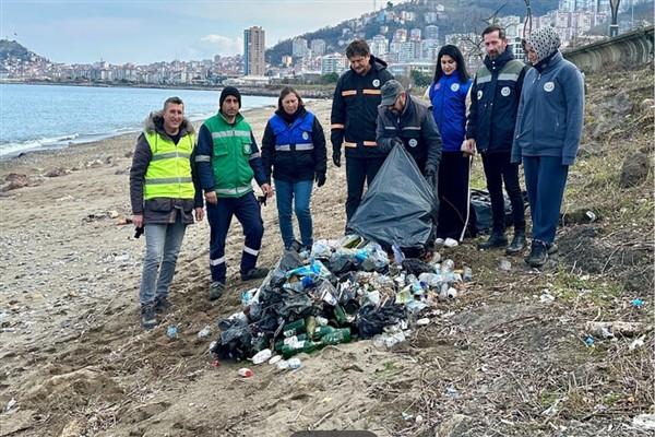 Giresun Belediyesi, Bulancak-Keşap arasındaki sahil bandı için sahaya indi