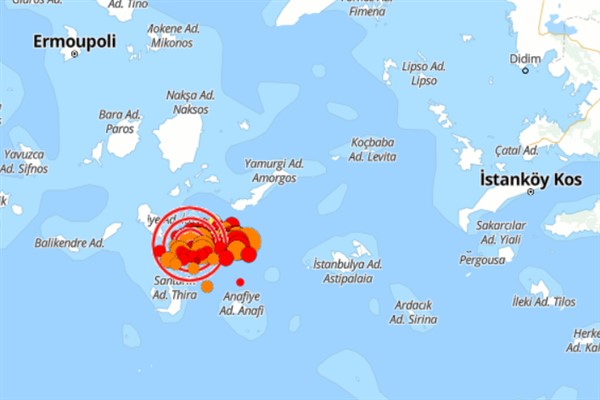 Ege Denizi’nde deprem