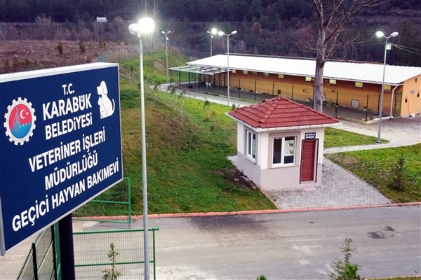 Karabük Belediyesi, sokak hayvanları için modern barınak inşasına devam ediyor