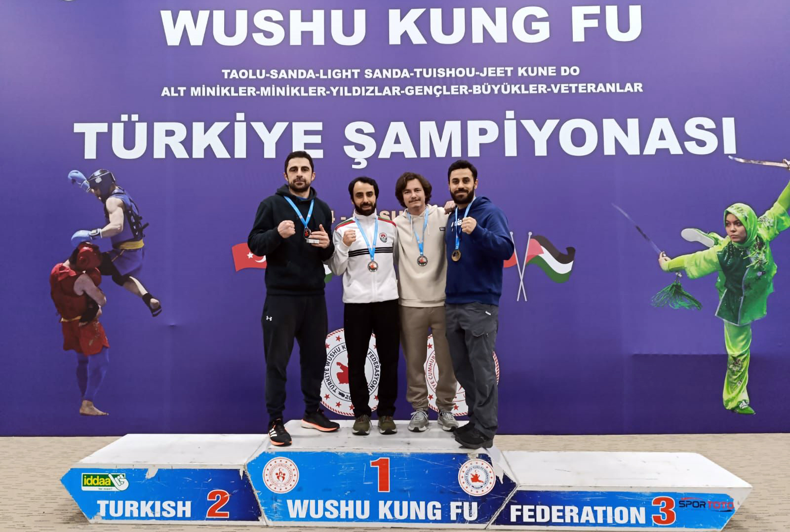 Yalova Belediyespor, Türkiye Wushu Şampiyonası’ndan madalyalar ile döndü