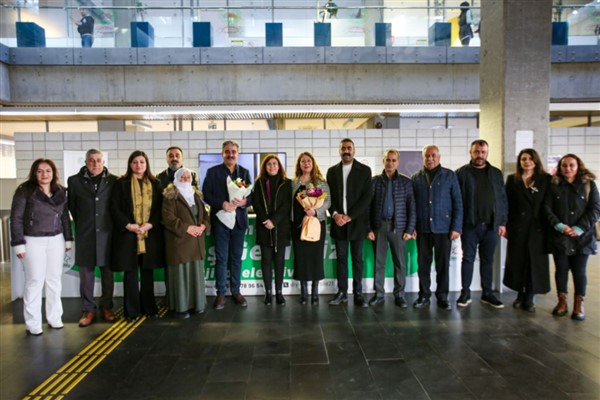 Diyarbakır Eş Başkanlardan Yenişehir Belediyesi’ne ziyaret