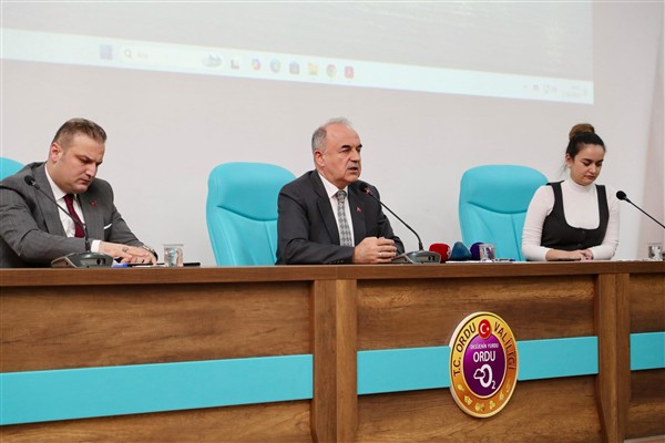 Ordu’da eserler ve yapılacak çalışmalar hakkında istişare toplantısı düzenlendi