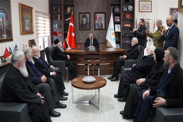 Fener Rum Patriği Bartholomeos ve beraberindeki heyet İznik’i ziyaret etti