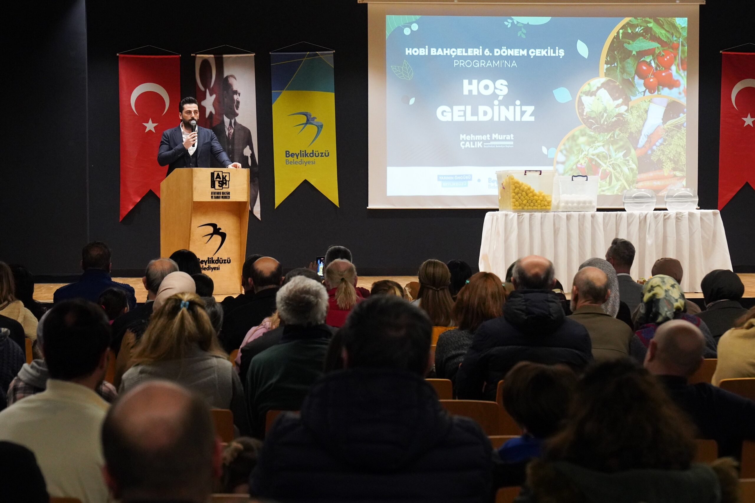 Beylikdüzü hobi bahçelerinin 6’ncı dönem kurası çekildi