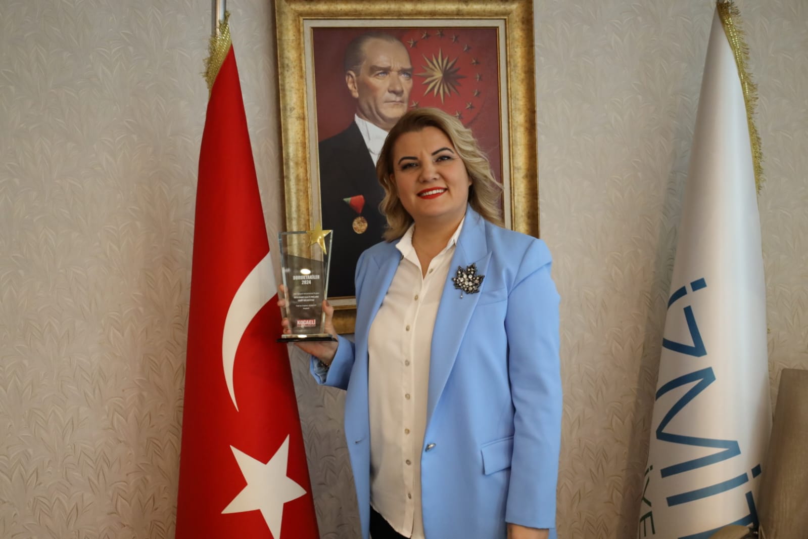 Başkan Hürriyet: Bu ödül, çocuklarımız için verdiğimiz mücadelenin kanıtıdır