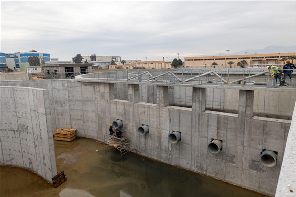 Çiğli İleri Biyolojik Atıksu Arıtma Tesisi’ndeki bakım ve yenileme çalışmaları tamamlandı