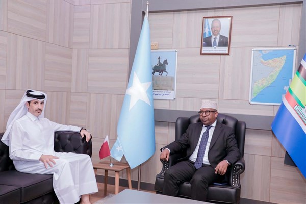 Katar’ın Somali Büyükelçisi Al Nuaimi, Somali Dışişleri Bakanı Fiqi ile görüştü