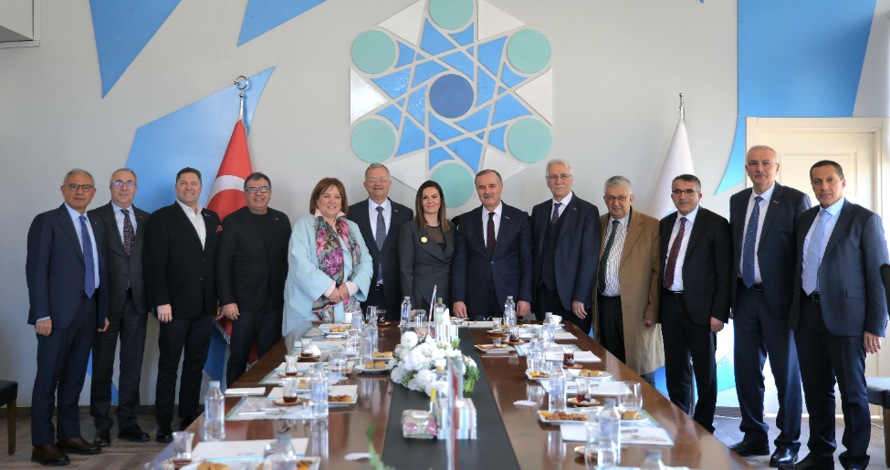 OSBÜK YÖNETİM KURULU TÜİOSB’Yİ ZİYARET ETTİ