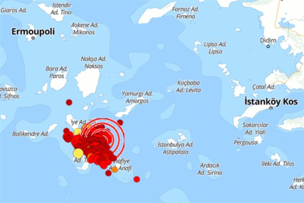 Ege Denizi’nde deprem