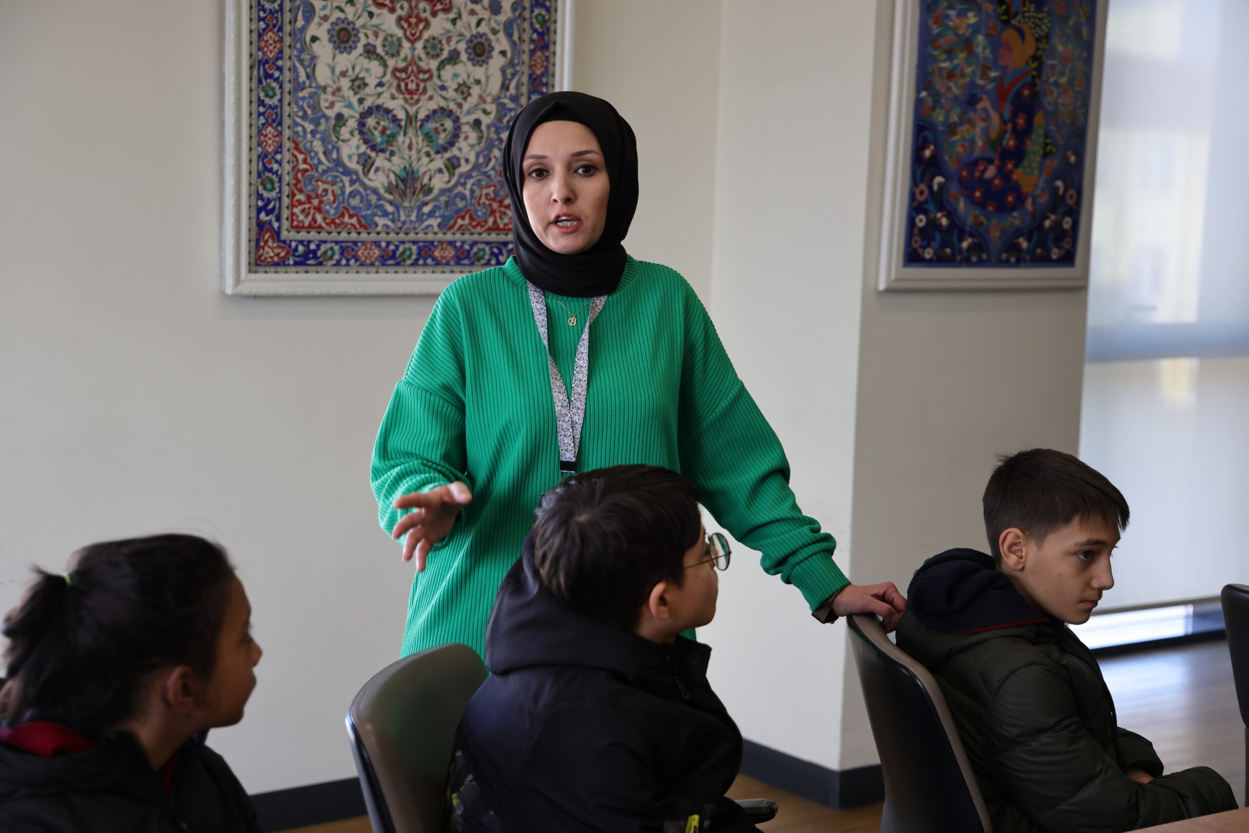 Kütahya Belediyesi tarafından Atakent Ortaokulu öğrencilerine yönelik sıfır atık eğitimi