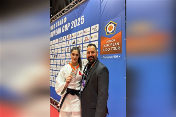 Oruç, Gençler Avrupa Judo Kupası’nda bronz madalyanı sahibi oldu