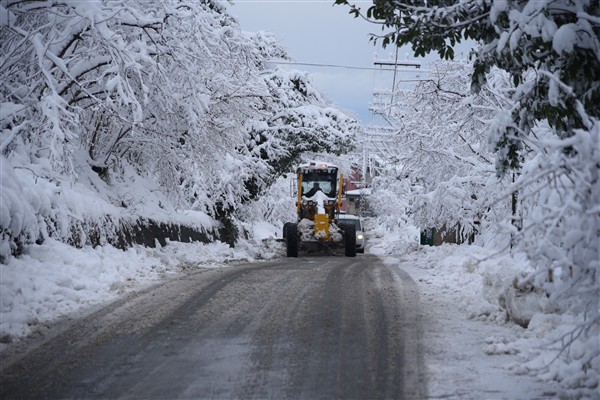 Giresun’da kar yağışına karşı hazırlıklar tamamlandı