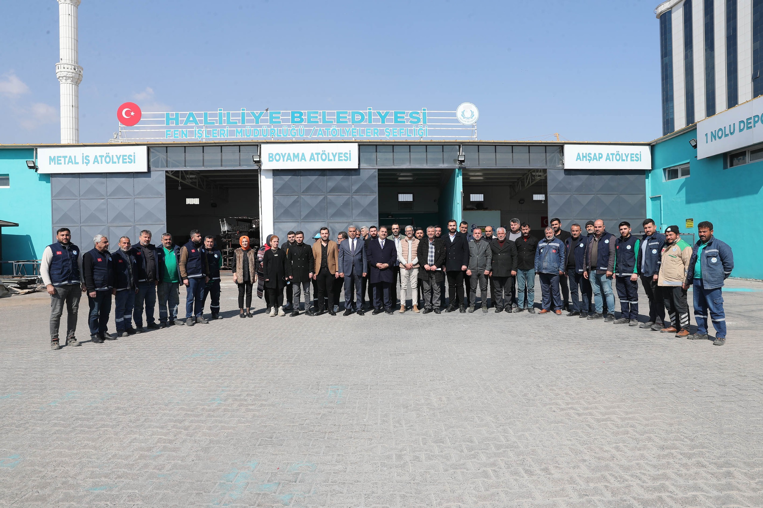 Başkan Canpolat, Atölyeler Şefliğini ziyaret etti