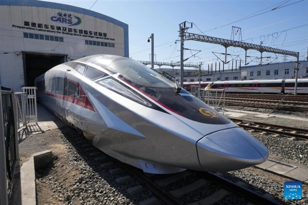 Hızlı tren CR450 EMU için Beijing’de testler sürüyor