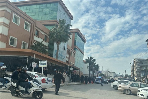 Palmiye Hastanesi’nde yangın paniği