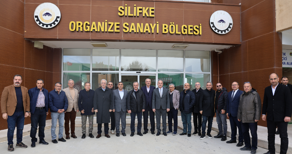 KÜTÜKCÜ, SİLİFKE OSB’Yİ ZİYARET ETTİ