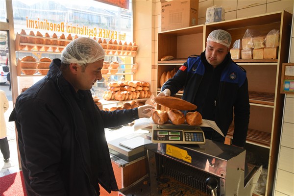 Giresun’da market ve fırınlara denetim