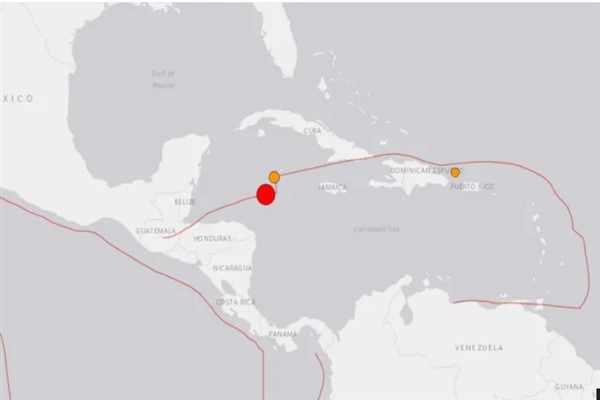 Karayip Denizi’nde 7.6 büyüklüğünde deprem