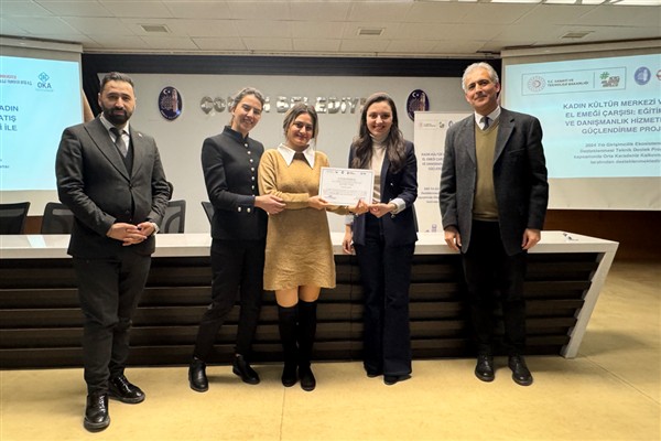 Çorum’da kadın girişimciler sertifikalarını aldı