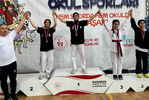 Karaman’da 150 sporcu il birinciliği için mücadele etti