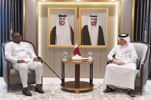 Katarlı Bakan El Muraikhi, Sierra Leone Dışişleri Bakanı Kabba ile görüştü
