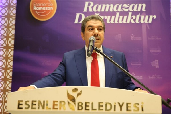 Esenler Belediyesi’nden Gazze’ye kardeşlik sofrası