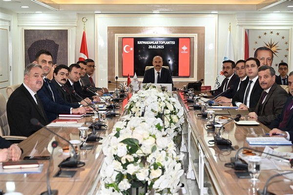 Batman’da “Kaymakamlar Toplantısı”  gerçekleştirildi