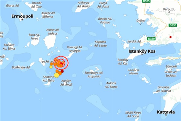 Ege Denizi’nde deprem