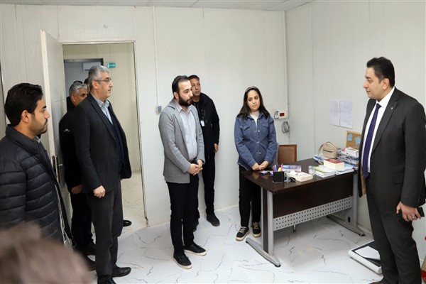 Şanlıurfa İl Sağlık Müdürü Solmaz’dan Harran’da sağlık tesislerine ziyaret