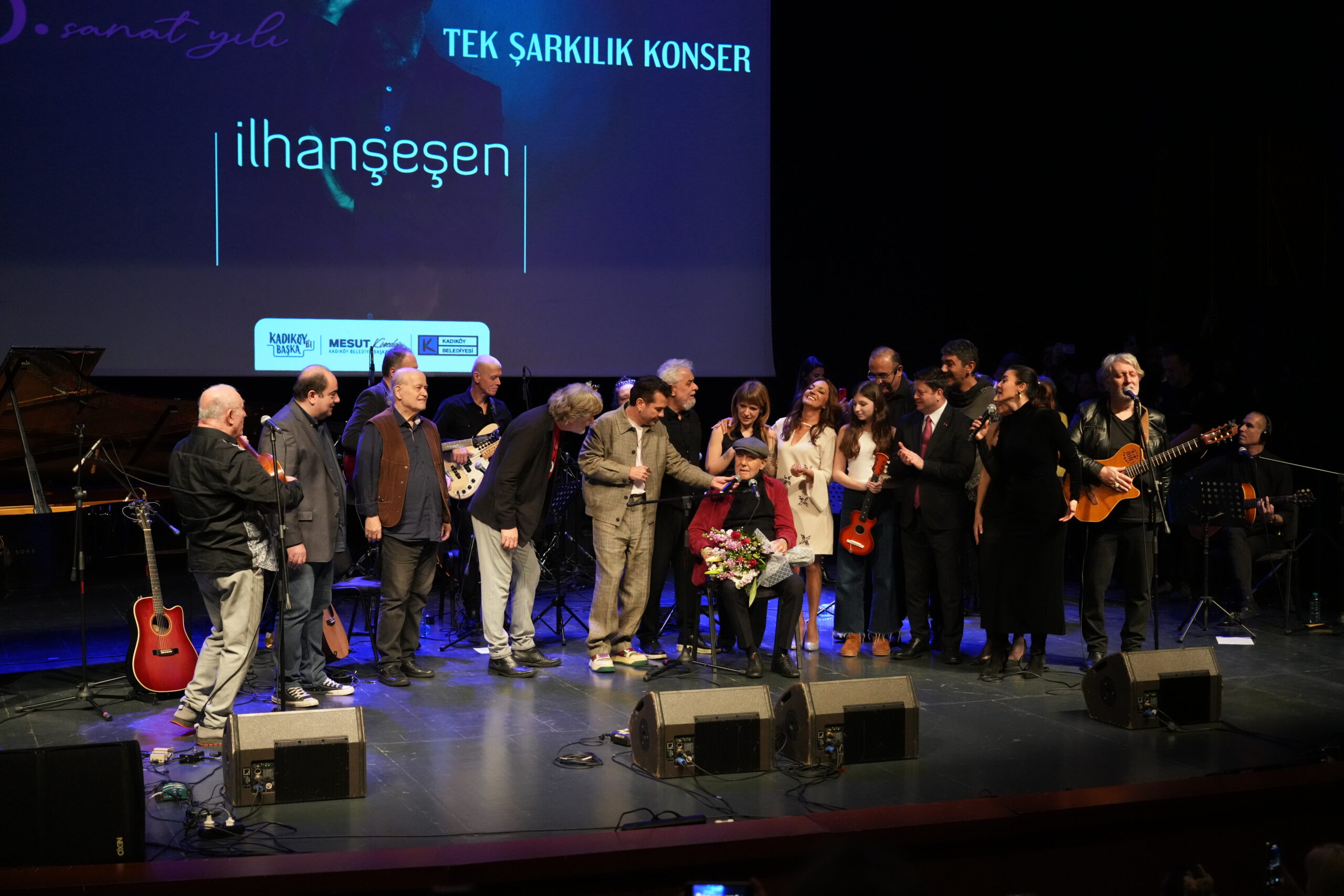 İlhan Şeşen’in 55. sanat yılı Kadıköy’de kutlandı