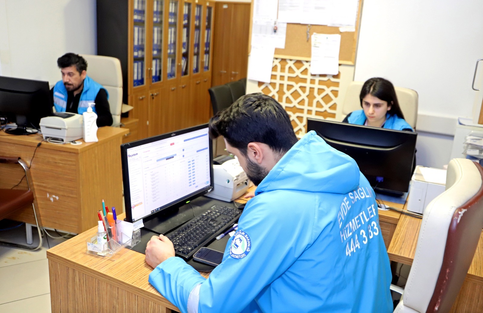 Şanlıurfa İl Sağlık Müdürlüğü tarafından kronik hastalara evde sağlık hizmeti