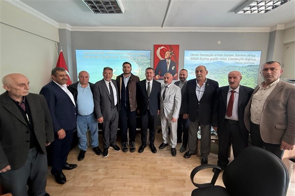 Başkan Çetinkaya, Çatalzeytinliler Derneği’nin bayramlaşma programına katıldı