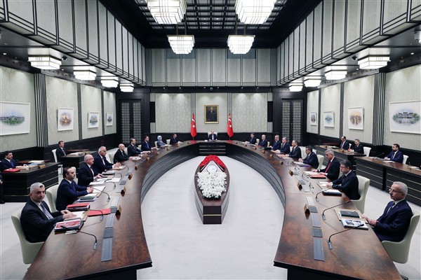 Cumhurbaşkanlığı Kabinesi toplandı