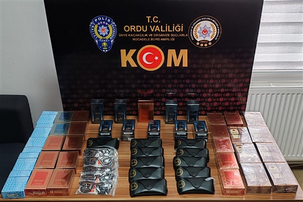 Ordu’da uyuşturucu ve kaçakçılıkla mücadele