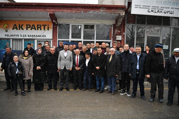 Başkan Büyükkılıç, Özvatan ve Felahiye ilçelerini ziyaret etti