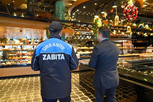 Ümraniye’de tatlı üretim tesisleri ve satış noktalarına denetim gerçekleştirildi