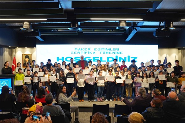 Kartal’da Maker Atölyeleri ilk mezunlarını verdi