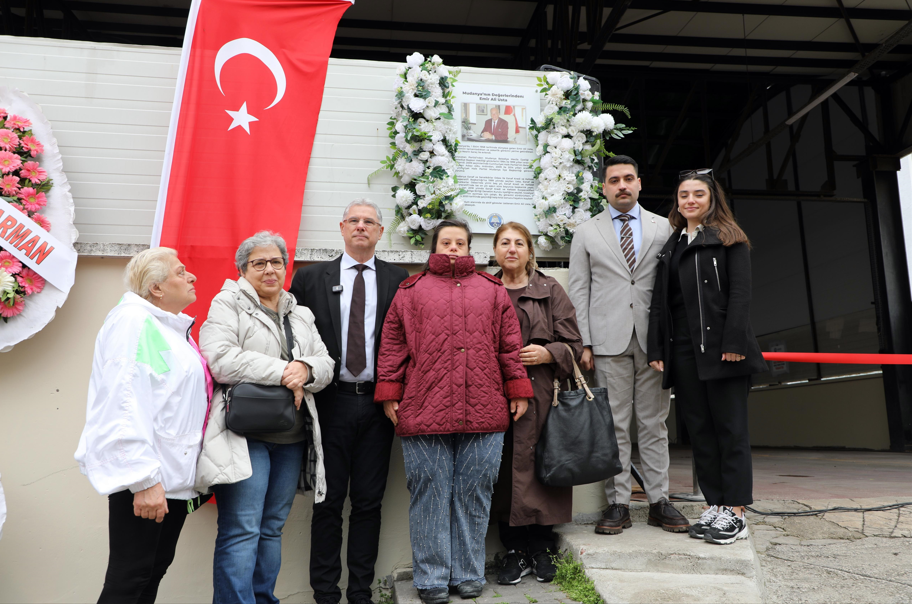 Güzelyalı Kapalı Pazar Yeri’ne Emir Ali Usta’nın adı verildi