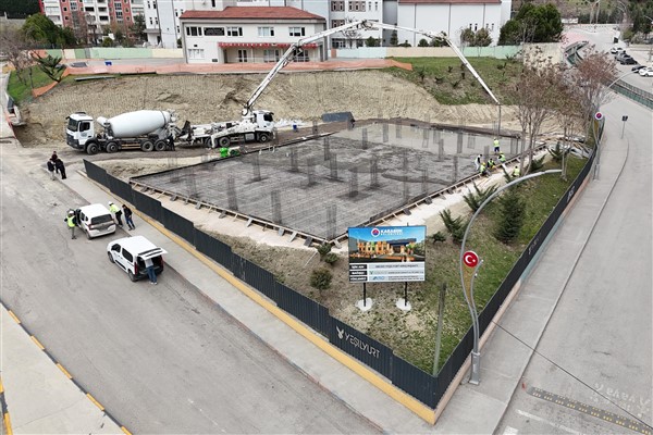 Karabük Belediyesi yeni kreşin temelini attı