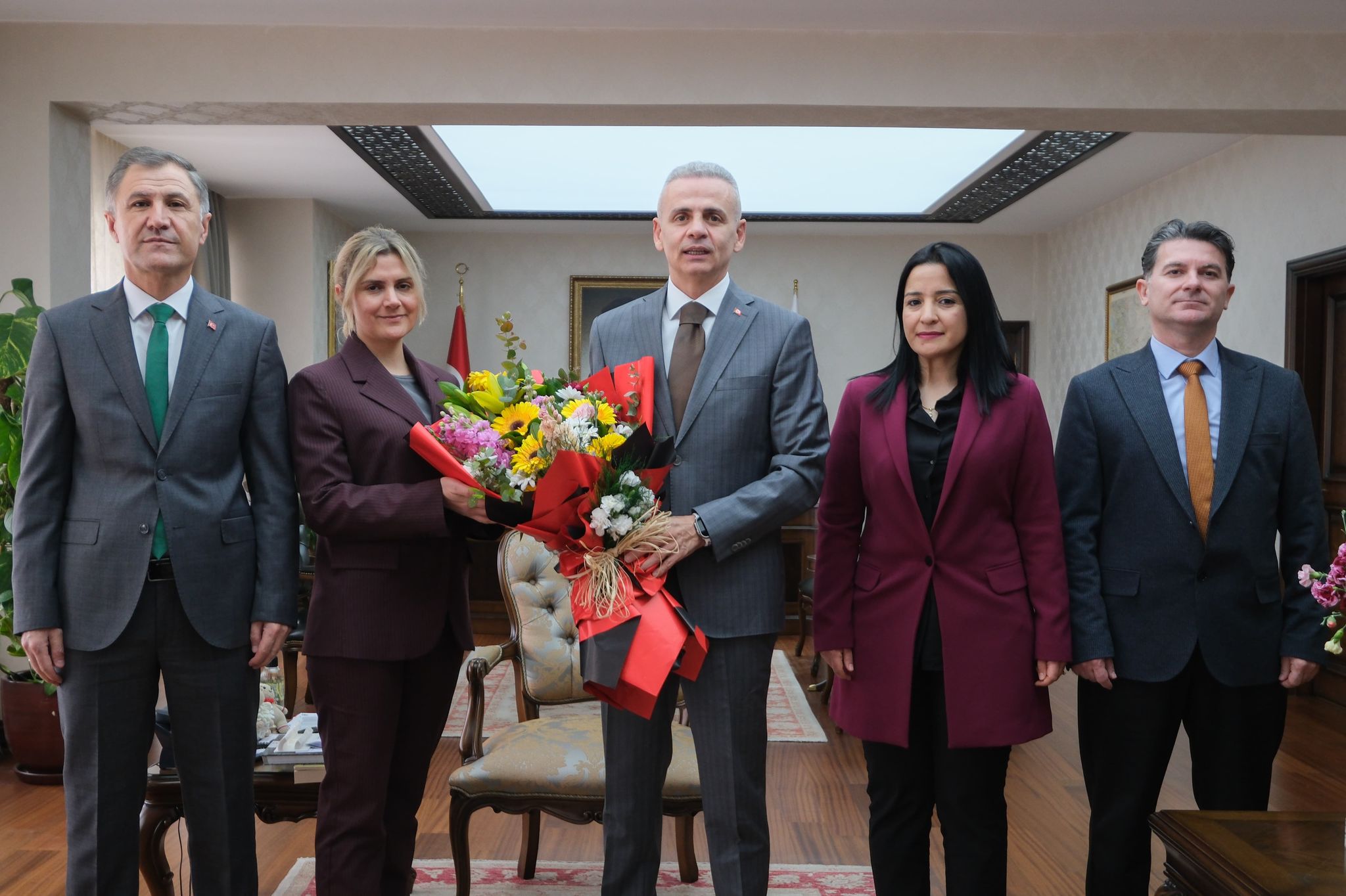 Çevre, Şehircilik ve İklim Değişikliği İl Müdürü Özcan’dan Vali Çiçekli’ye ziyaret