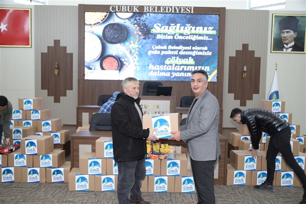 Çubuk Belediyesi’nden çölyak hastalarına destek