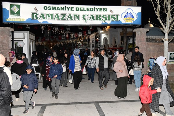 Osmaniye’deki ramazan etkinliklerine 125 bin kişi katıldı